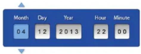 Luvion Prestige Touch 3 - Date &amp; Time - 1