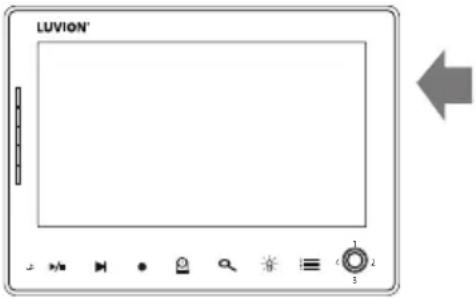 Luvion Prestige Touch 3 - INSTALLING THE PARENT UNIT (MONITOR) - 3
