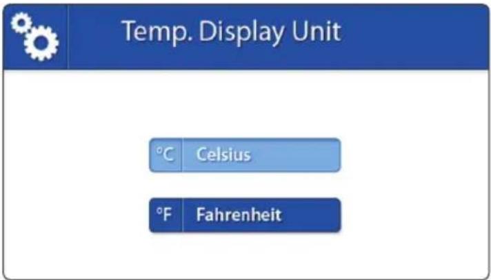 Luvion Prestige Touch 3 - TEMPERATUUR DISPLAY - 2