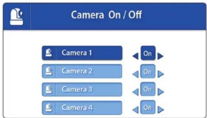 Luvion Prestige Touch 3 - MENU >CAMERA > PAIRING - 6