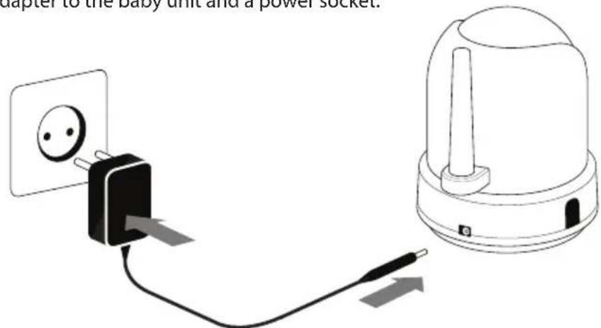 Luvion Prestige Touch 3 - INSTALLING THE BABY UNIT (CAMERA) - 5