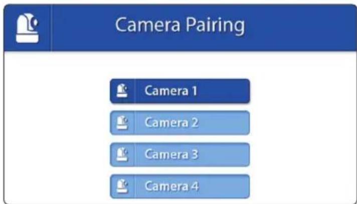 Luvion Prestige Touch 3 - MENU > CAMERA > PAIRING - 4