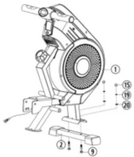 Christopeit RW 500 - Step 3: - 1