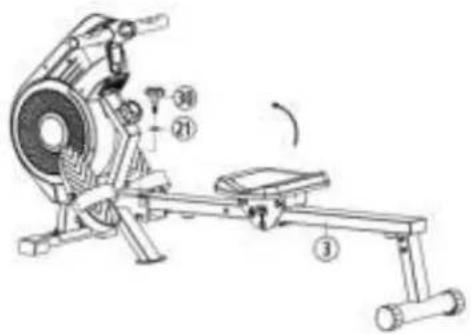 Christopeit RW 500 - Funktion des Klappmechanismusses - 1