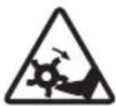 HUSQVARNA BR600 - Symbole auf dem Anbaugerät und dem Antriebsaggregat - 7