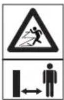HUSQVARNA BR600 - Symbols on the attachment and on the power unit - 10