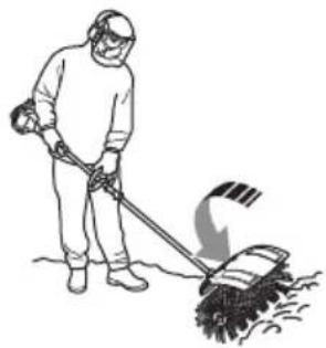 HUSQVARNA BR600 - To use the attachment - 1
