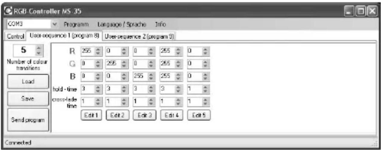 Tru Components MS35 - Bedienung der Software - 4