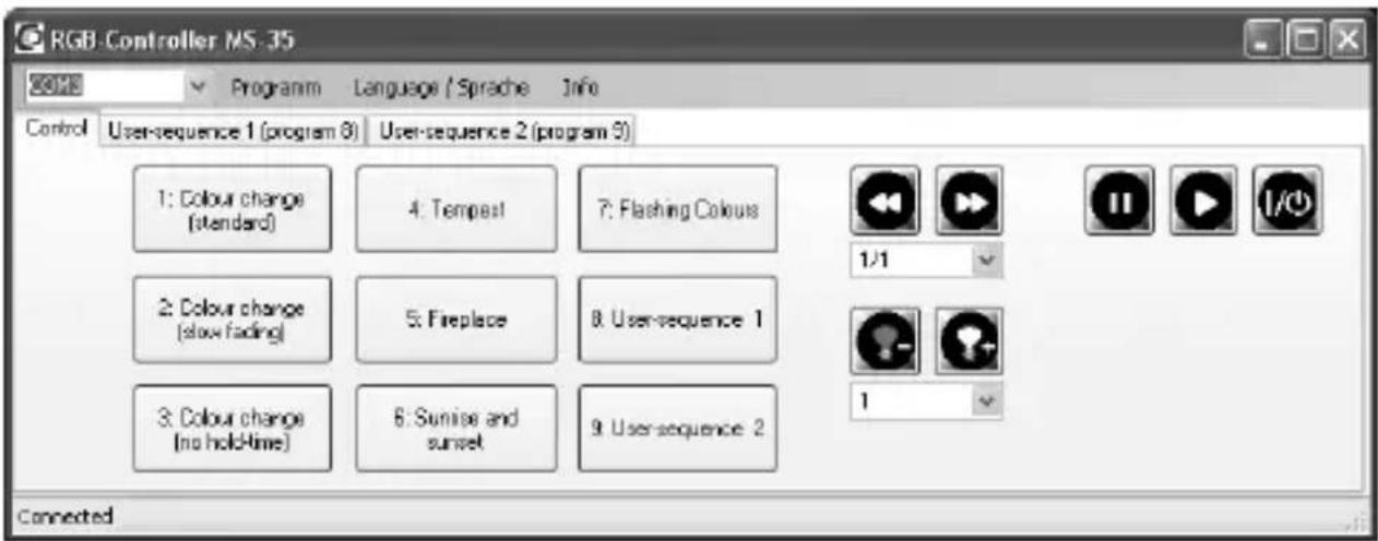 Tru Components MS35 - Bedienung der Software - 3