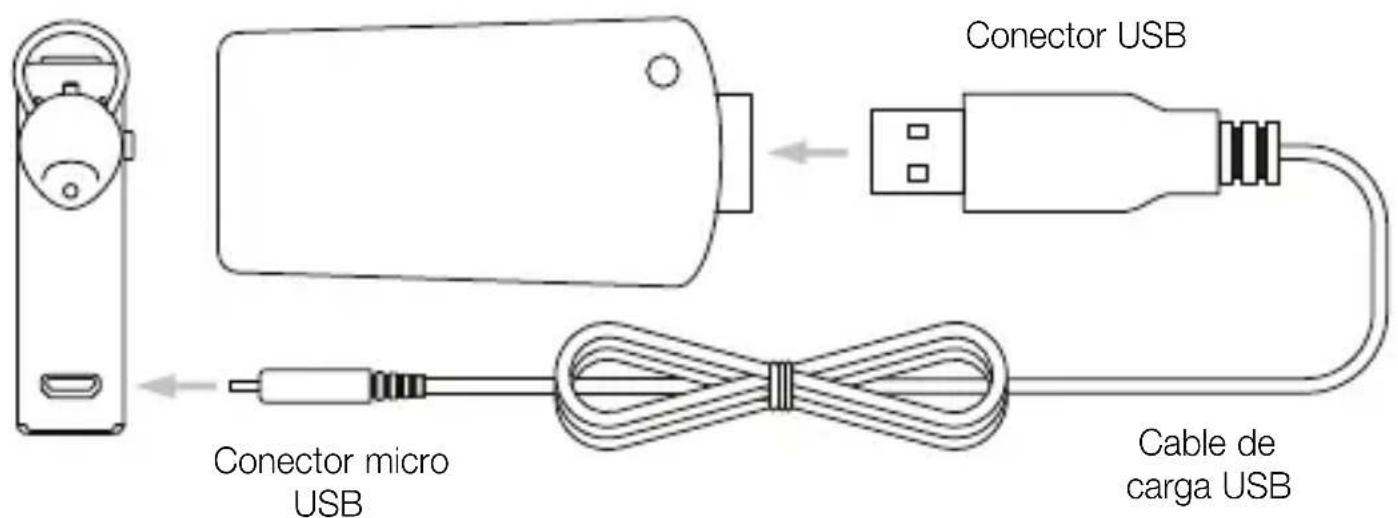SoundID 200 - Cómo cargar el auricular usando el micro USB - 1