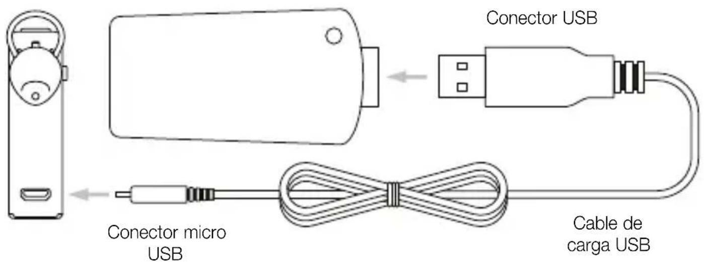 SoundID 300 - como@cargar el auricular usando el micro USB - 1
