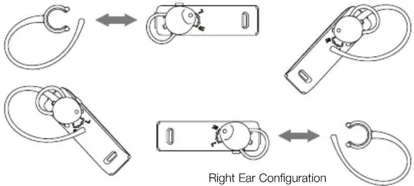 SoundID 300 - Attaching the Ear Hook: - 1