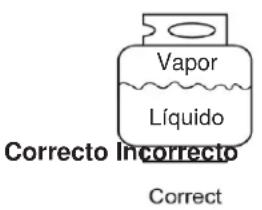 Vapor Líquido Correcto Incorrecto Correct