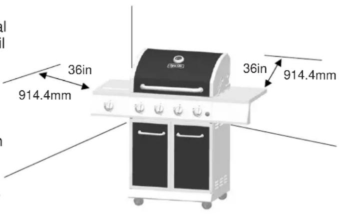 Dyna-Glo DGE486BSPD - ⚠ AVERTISSEMENT - 1