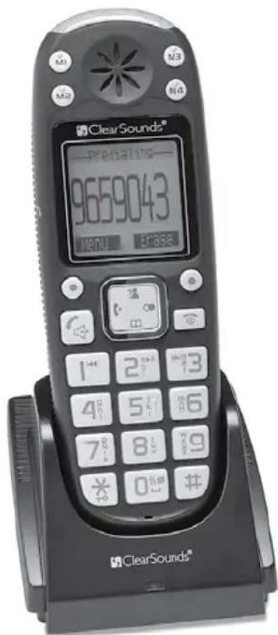 ClearSounds® 9659043 METHU ERASE 1 2 3 4 5 6 7 8 9 0 # ClearSounds®