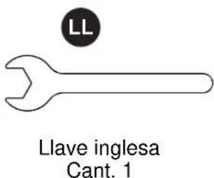 LL Llave inglesa Cant. 1