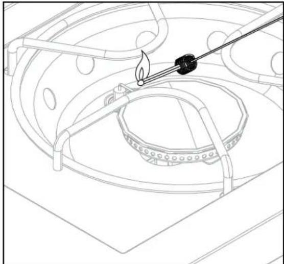 Dyna-Glo DGJ810CSBD - Using the Grate Hook - 1