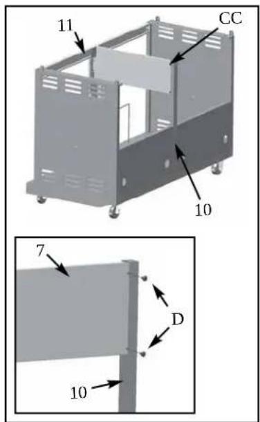 Dyna-Glo DGP730SNBD - ASSEMBLY INSTRUCTIONS - 3