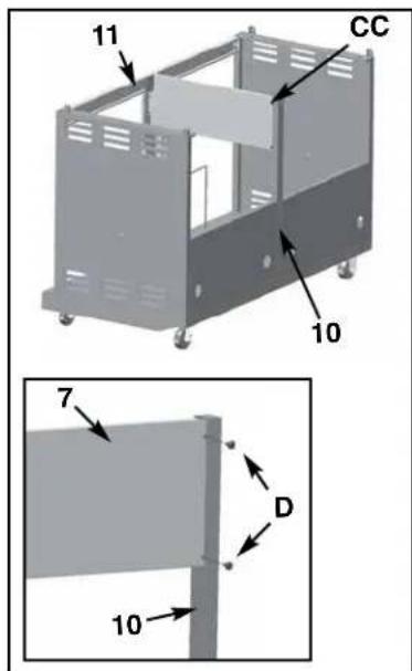 Dyna-Glo DGP730SNBD - Quincaillerie utilise - 3