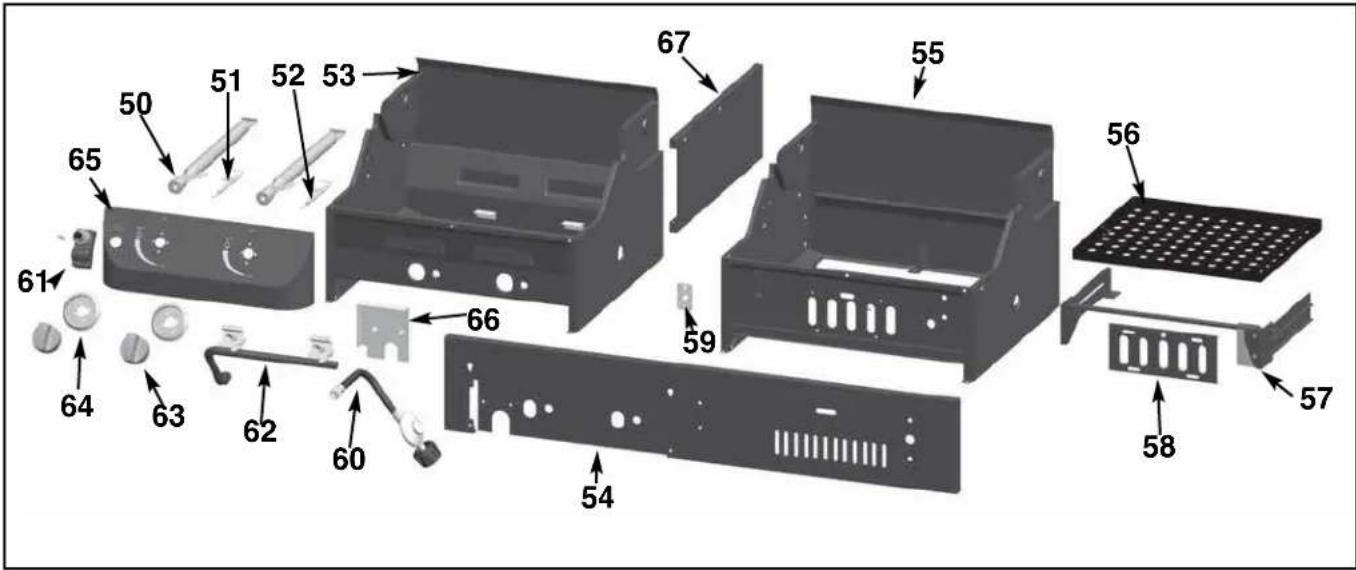 Dyna-Glo DGP730SNBD - REPLACEMENT PARTS - 1
