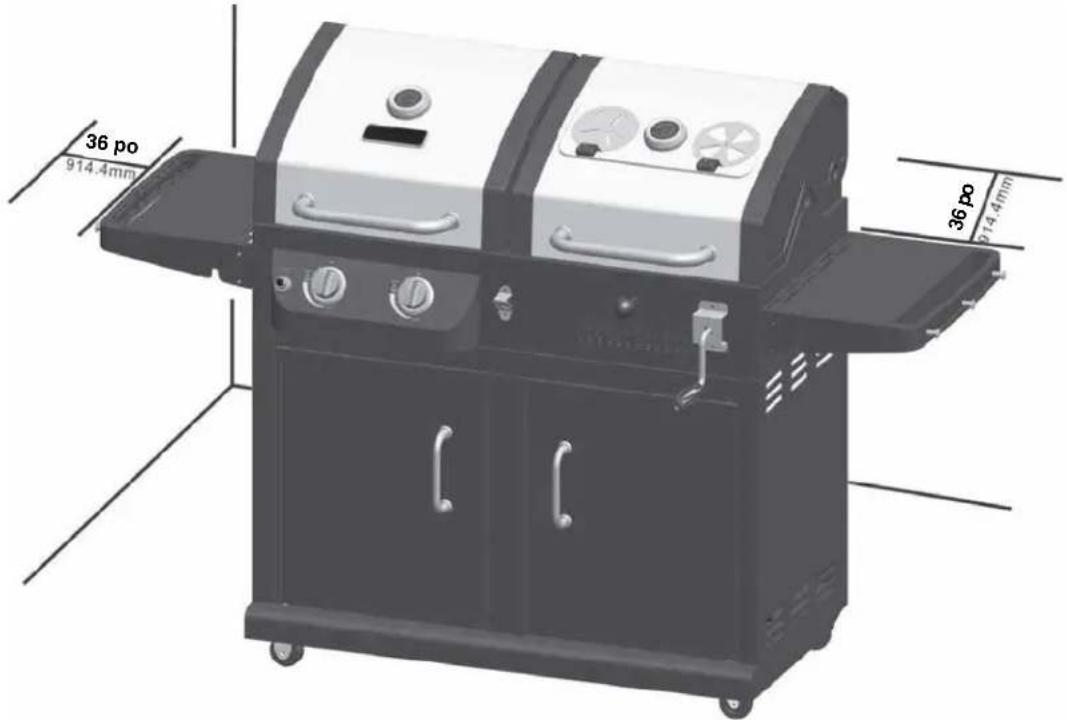 Dyna-Glo DGP730SNBD - A VERTISSEMENT - 1