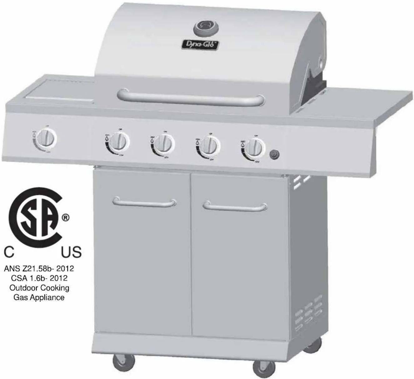 Dyna-Glo DGE486SSPD - DGE486SSP-D - 1