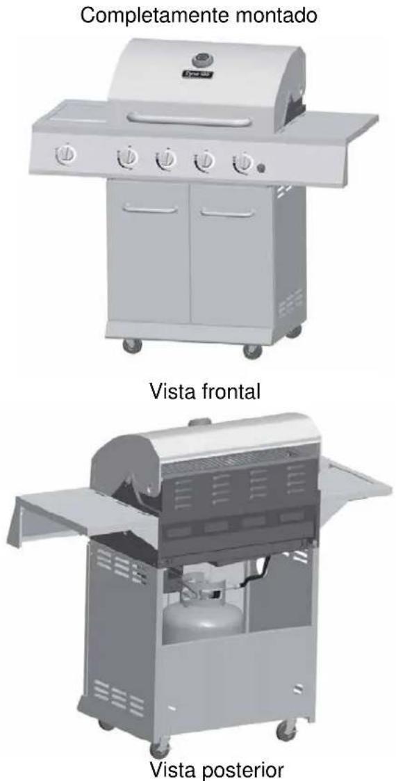 Dyna-Glo DGE486SSPD - INSTRUCCIONES DE ENSAMBLAJE - 1