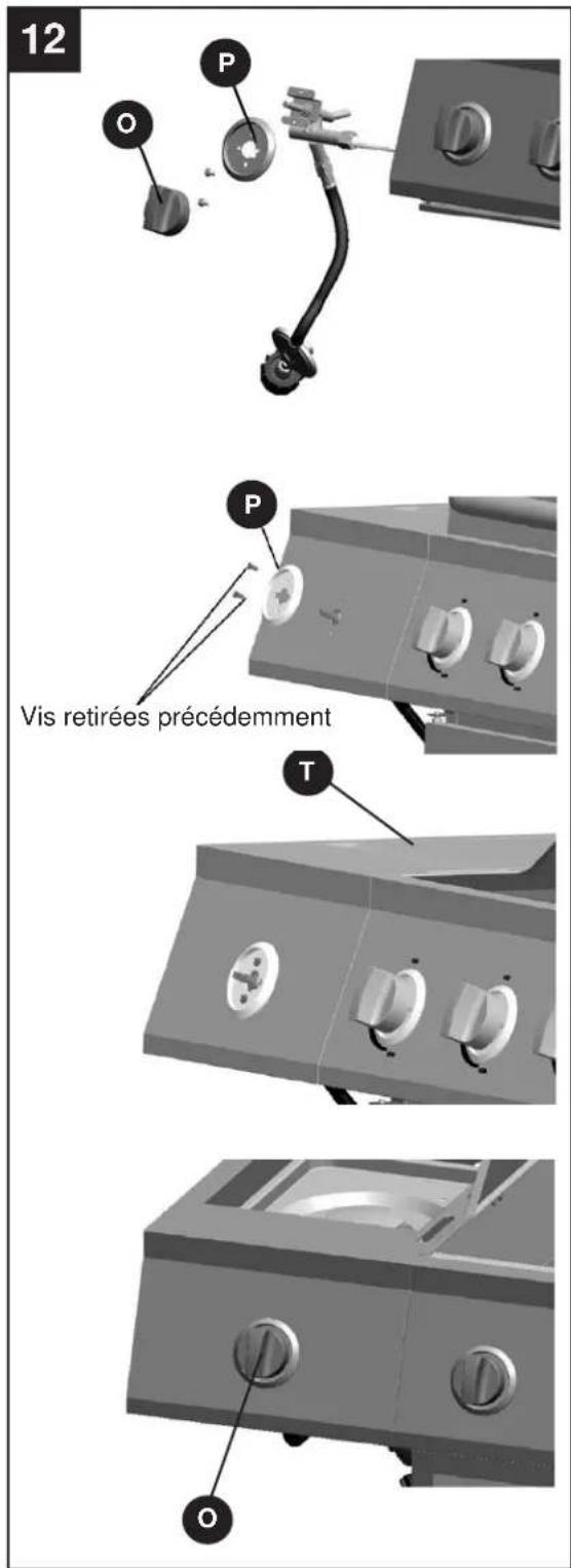 12 P O P Vis retirées précédemment T O