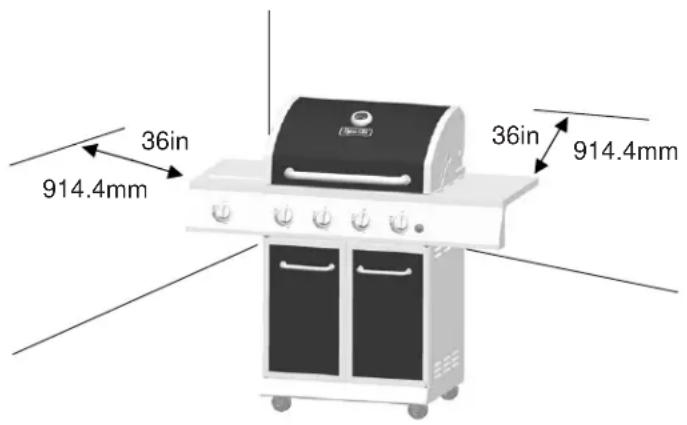 Dyna-Glo DGE486GSPD - ADVERTENCIA - 1