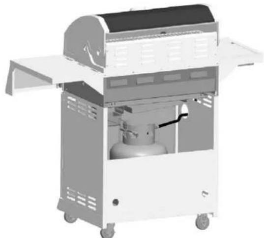 Dyna-Glo DGE486GSPD - ESTA UNIOAD ES PESADA. SE NECESITAN DOS PERSONAS PARA UN ENSAMBLAJE SEGURO. - 10