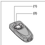 BERNER BDS120 - Handsender Emetteur Handzender Emisor manual Telecomando RDS140 - 1