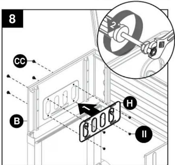 8 CC B H II