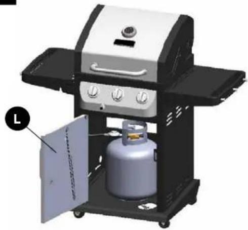 Dyna-Glo DGB390SNPD - ESTA UNIOAD ES PESADA. SE NECESITAN DOS PERSONAS PARA UN ENSAMBLAJE SEGURO. - 10