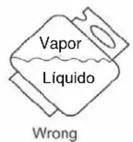 Vapor Líquido Wrong