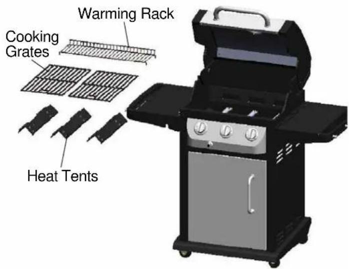 Warming Rack Cooking Grates Heat Tents