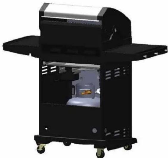 Dyna-Glo DGB390SNPD - ESTA UNIOAD ES PESADA. SE NECESITAN DOS PERSONAS PARA UN ENSAMBLAJE SEGURO. - 9