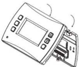 PECO T4522001 - PART VIII: MOUNT THE T4500 ONTO THE WALLPLATE - 1