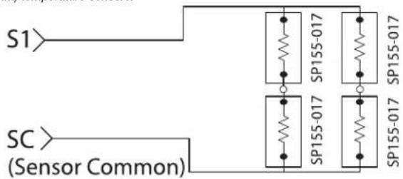 PECO T4522001 - SENSOR WIRING FOR TEMPERATURE AVERAGING - 1