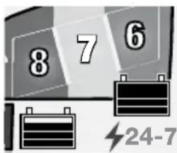 Tecmate Optimate 6 Select 12V 6A - ÖVERGÅNG TILL LADDNING - 7
