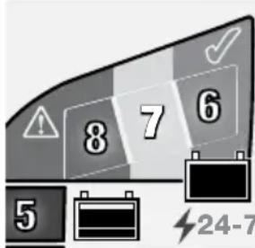 Tecmate Optimate 6 Select 12V 6A - ÖVERGÅNG TILL LADDNING - 6