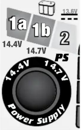Tecmate Optimate 6 Select 12V 6A - ÖVERGÅNG TILL LADDNING - 1