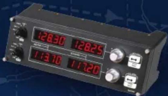 SAITEK Pro Flight Rudder Pedals - BACKLIT INFORMATION PANEL - 2