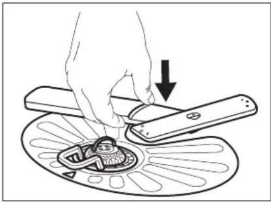 AEG FFB64607ZW - Cleaning the lower spray arm - 3