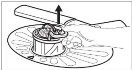 AEG FFB74917ZM - Cleaning the filters - 3