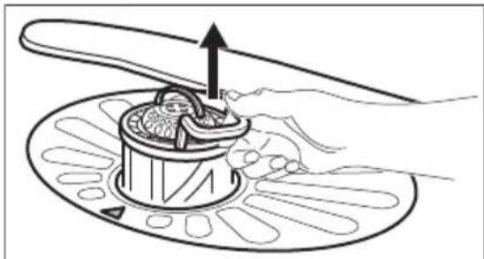 AEG FFB33607ZM - Cleaning the filters - 3