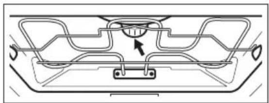 AEG KPK742280B - Obere Lampe - 1