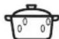 AEG KMK721880T - Réglages recommends pour différents types d'aliments - 5