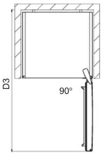 AEG RCB732E7MB - Wymiary - 5