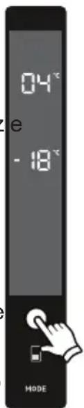 AEG RCB732E7MB - Ustawienia temperatury chłodziarki - 2