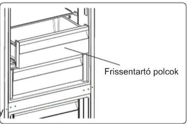 AEG RCB732E7MB - A frissentartó rekesz eltávolítása - 1